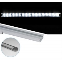 Profil aluminiu,pentru banda LED, ingropat, 1m