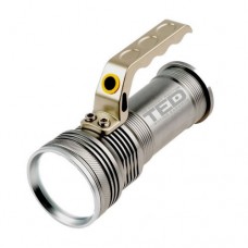 Lanterna metalica LED CREE T6 5W cu 2 acumulatori Li-Ion 